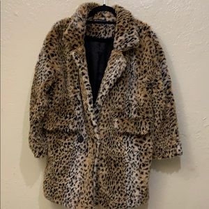 Leopard coat